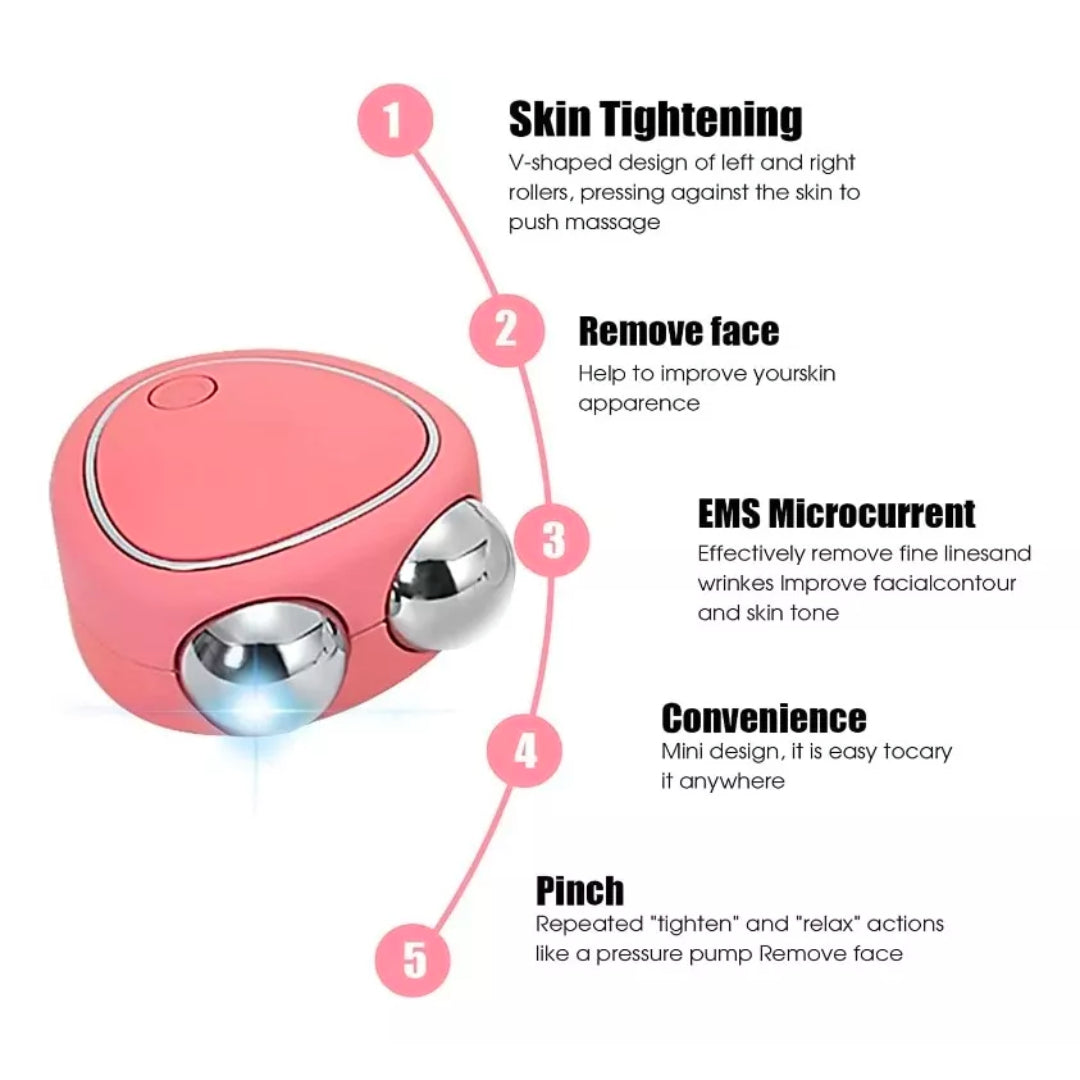 Masajeador Facial Con  Microcorriente